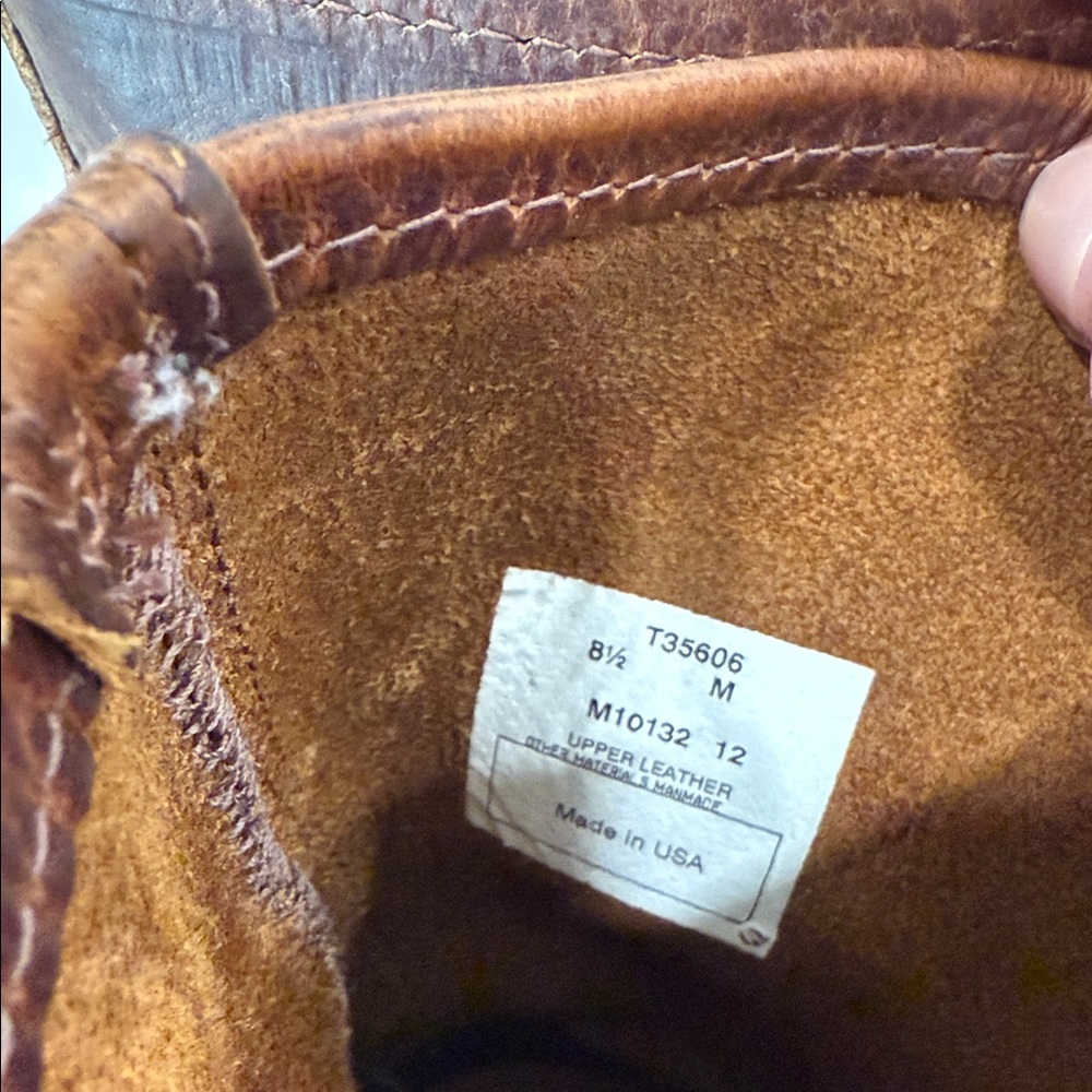 Brown Leather women’s Boots 8.5 - Picture 3 of 11